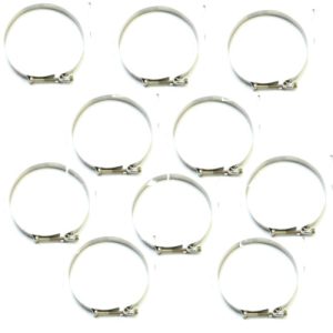 Breeze 638 Clamp, T-Bolt, 6-3/8" (10 Pack)
