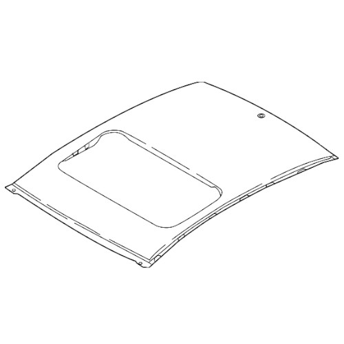 Hyundai 67111AA060 Roof Panel 2021-2023 Elantra, Primed (Genuine)