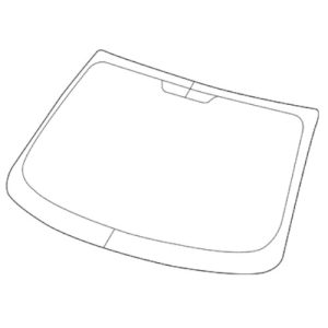 Mopar 68188894AB Windshield Assembly, 12-16 Dodge Dart (Genuine)