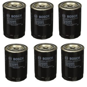 Bosch 72102WS Oil Filter, Engine (6 Pack) (Genuine)