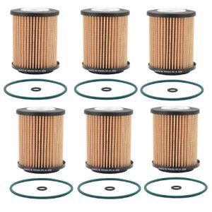 Bosch 72197WS Oil Filter, Engine (6 Pack) (Genuine)