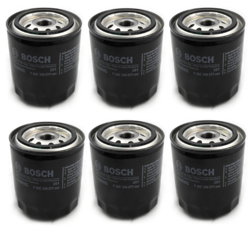 Bosch 72198WS Oil Filter, Engine (6 Pack) (Genuine)