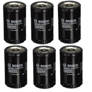Bosch 72232WS Oil Filter, Engine (6 Pack) (Genuine)