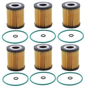 Bosch 72239WS Oil Filter, Engine (6 Pack) (Genuine)