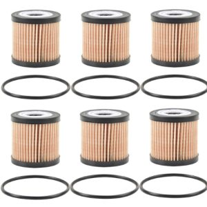 Bosch 72240WS Oil Filter, Engine (6 Pack) (Genuine)