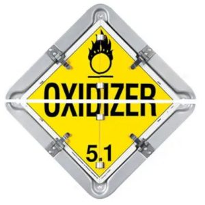Labelmaster 81-8SFO Placard Holder, Split, 8 Legend (Genuine)
