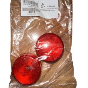 Imperial 81740 2" Round Marker LT Red 2 Pack