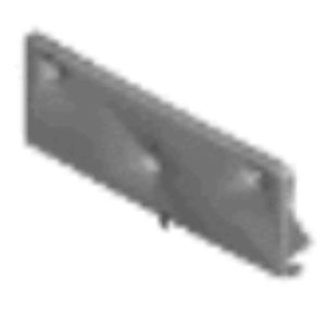 Hyundai 86529N9CB0 Bumper Moulding Front License Plate (Genuine) OEM