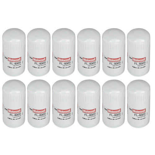Motorcraft FL-400-SB12 Oil Filter (E4FZ-6731-BB) (12 Pack)