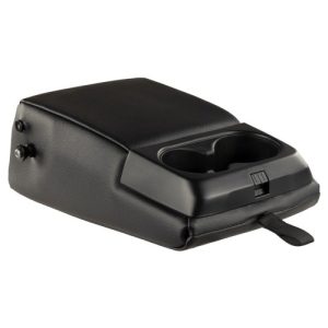 Ford KB3Z-2667112-BC Seat Armrest, Rear, Leather, Ebony (Genuine)