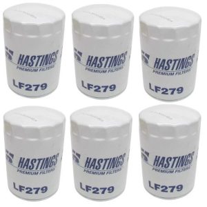 Hastings LF279  Oil Filter (6 Pack)(Wix 51060, Fleet Guard LF3679, Fram PH5)
