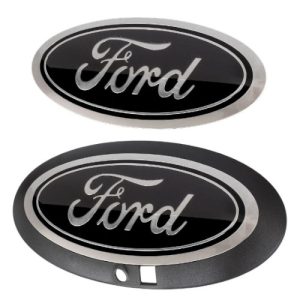 Ford M-1447-F15BC Emblem Black Oval Kit w/ Camera Hole