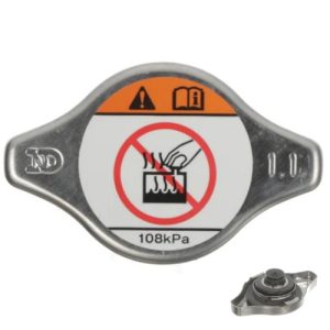 Mitsubishi MR597126 Radiator Cap, Silver (Genuine)