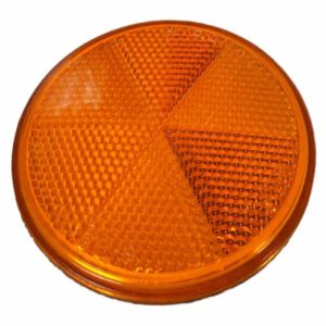 Stratolite No.38 Reflector, Stick On Amber, Trailer (2 Pack)