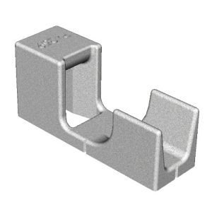 Powerbrace P42597 Keeper Stainless Steel, SI, Weld-on, 0" offset