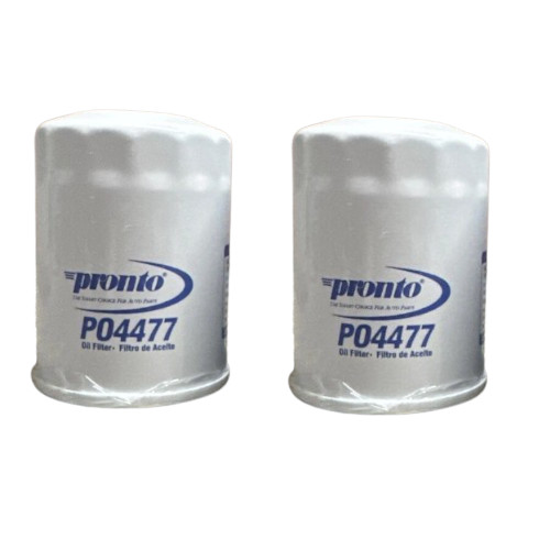 Pronto PO4477 Oil Filter, Engine (2 Pack) (WIX Filters 57145, Luber-Finer PH2840)