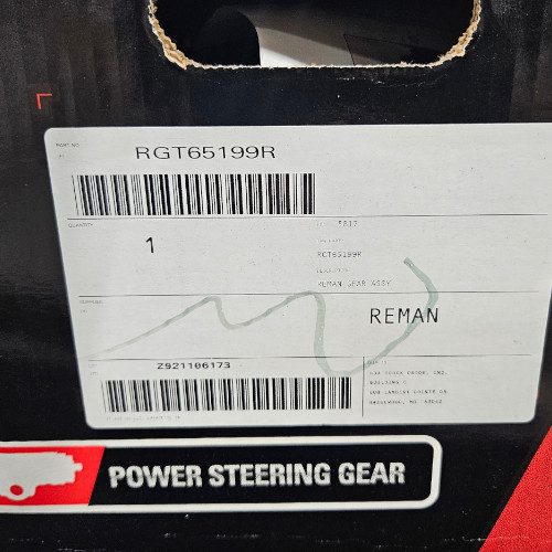 RGT65199 Power Steering Gear, Reman (Volvo 20435348)(Genuine) - Image 5