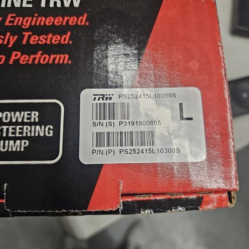 TRW PS252415L103 Power Steering Pump LH (Haldex RP221621) - Image 5