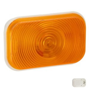 Truck-Lite 45201Y Light Replacement, Amber, 4 x 6 Sealed (Signal-Stat 4500A)