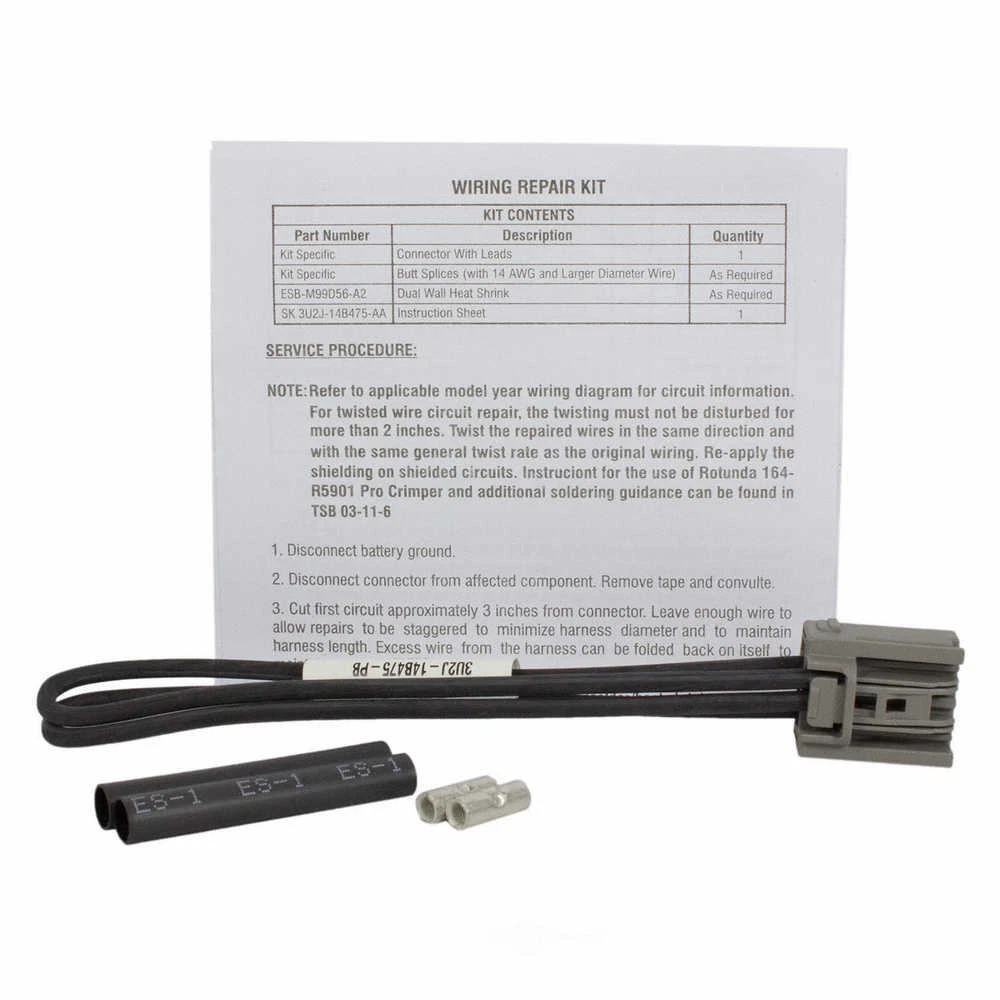 Motorcraft WPT-1486 Wire Assembly, HVAC Blower Connector (Genuine)