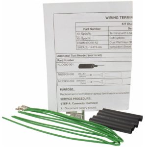 Motorcraft WT-1002 Terminal, Fuel Pump Jumper, Ford DU2Z14474CA (5 Pack) (Genuine)