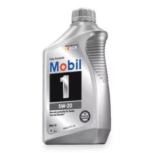 Mobil 1 103008 Full Synthetic 5W-20 Motor Oil 1 Quart Bottle