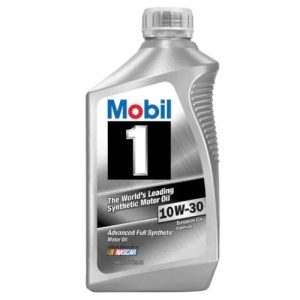 Mobil 1 122319 10W-30 Full Synthetic Motor Oil 1 Quart Bottle