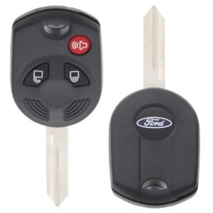 Ford 164-R8016 Key, 40 Bit, 3 Button, Keyless, Rotunda (Genuine)