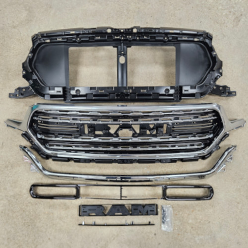 Mopar 68404973AE Radiator Grill Assembly 19-24 Ram 1500 (Genuine) - Image 3