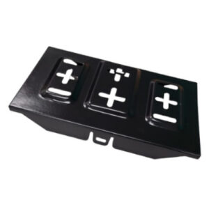 Napa 7304008 Battery Tray, Small, Aluminized Steel, 14 x 8 x 1.5