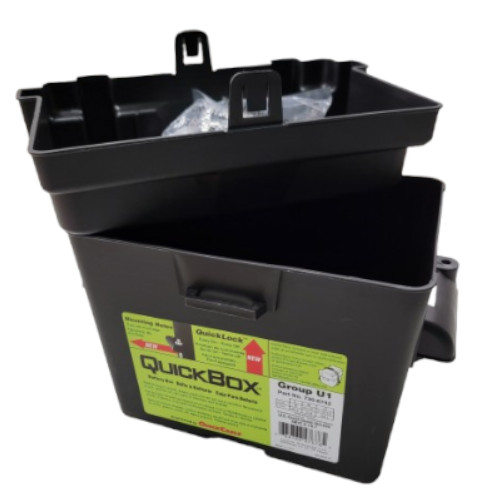 QuickCable 730-6742 Battery Box 8" x 5-1/4" x 7-15/16"