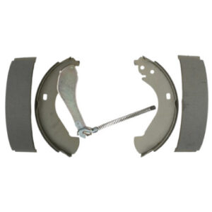 Raybestos 855PG Brake Shoes, Rear (Genuine OEM)