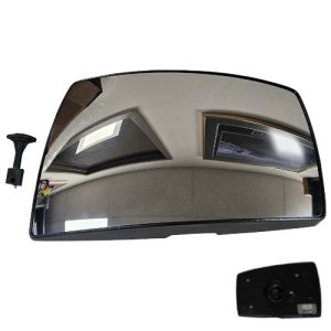 Mack 78645622 Mirror Glass Assembly. RH, Convex, Heated (Genuine)