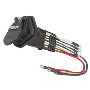 Phillips 16-7840 Sta-Dry QCS2 Socket. w/Ring Terminal (Genuine)