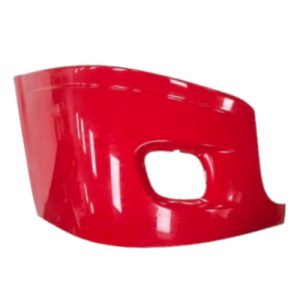 Freightliner 21-27300-011 Fascia End Cap RH Fog (Coke Red) (Genuine)