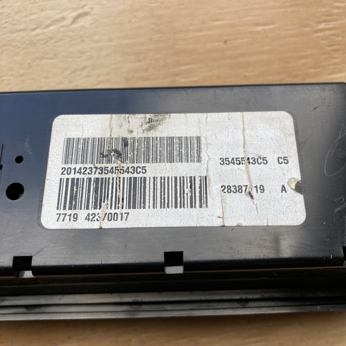International 3545543C5 Control Dash, HVAC Panel (Takeoff) (Genuine) - Image 4