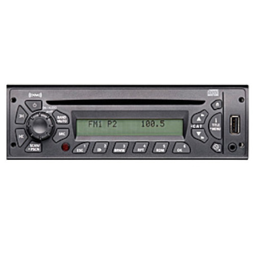 Pana-Pacific PP103801 Heavy-Duty Radio, AM/FM/MP3/WB CD Player w/ XM Satellite Radio - Image 2