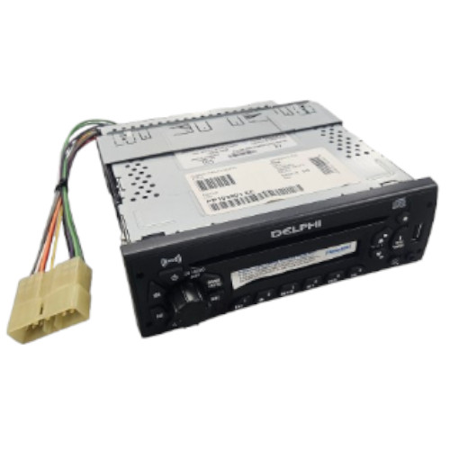 Pana-Pacific PP103801 Heavy-Duty Radio, AM/FM/MP3/WB CD Player w/ XM Satellite Radio