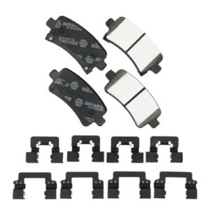 Napa SG-8547-X Brake Pads Kit, Ceramic Pads, SilentGUARD