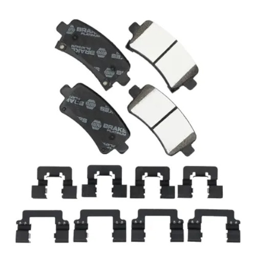Napa SG-8547-X Brake Pads Kit, Ceramic Pads, SilentGUARD