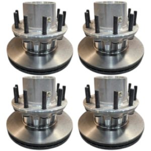 Conmet 10083508 Hub And Rotor Assembly Set of 4(NEW w/Surface Rust)(Genuine)