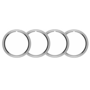 CCI 1516P Chrome Wheel Trim Ring 16", 1-1/2" Depth (Set of 4)