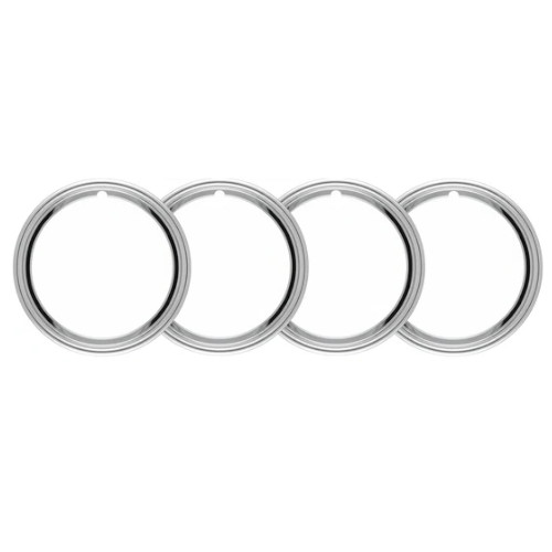 CCI 1516P Chrome Wheel Trim Ring 16", 1-1/2" Depth (Set of 4)
