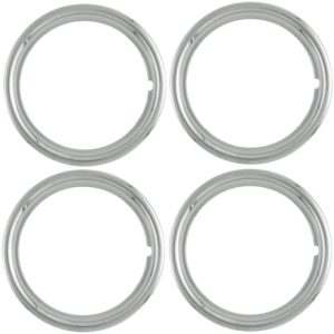 CCI 1517P Chrome Wheel Trim Ring 17", 1-1/2" Depth (Set of 4)