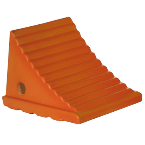 Buyers Product WC8118 Wheel Chock, Orange Polyurethane (Genuine)