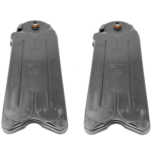 Fleetguard CV52001 Crankcase Breather Element, Ventilation Filter (2 Pack) (Genuine)