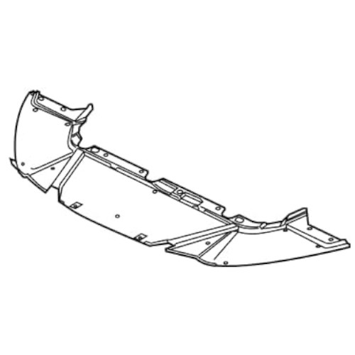 Ford F1EZ-17808-B Lower Deflector (Genuine)